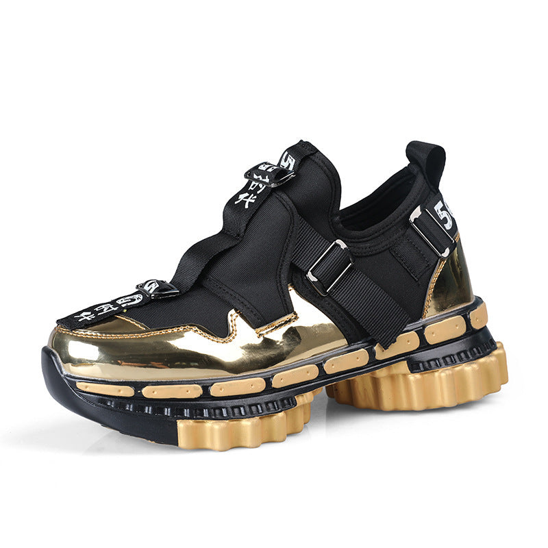 Gear Outsole Personality Leisure Breathable Net Celebrity Sports Trend Hip-Hop Men'S Shoes